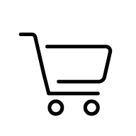 A shopping trolley icon